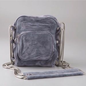 Alexander Wang Suede Camera Bag